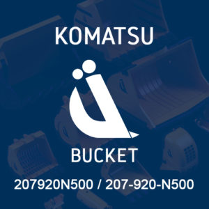 Komatsu Bucket Part No 207920N500 / 207-920-N500
