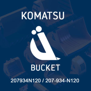 Komatsu Bucket Part No 207934N120 / 207-934-N120