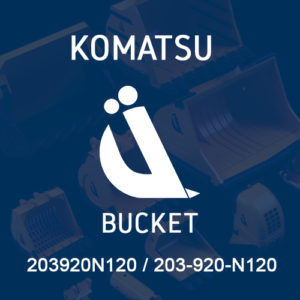 Komatsu Bucket Part No 203920N120 / 203-920-N120